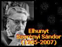 Elhunyt Szerényi Sándor
