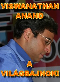 Viswanathan Anand a világbajnok!